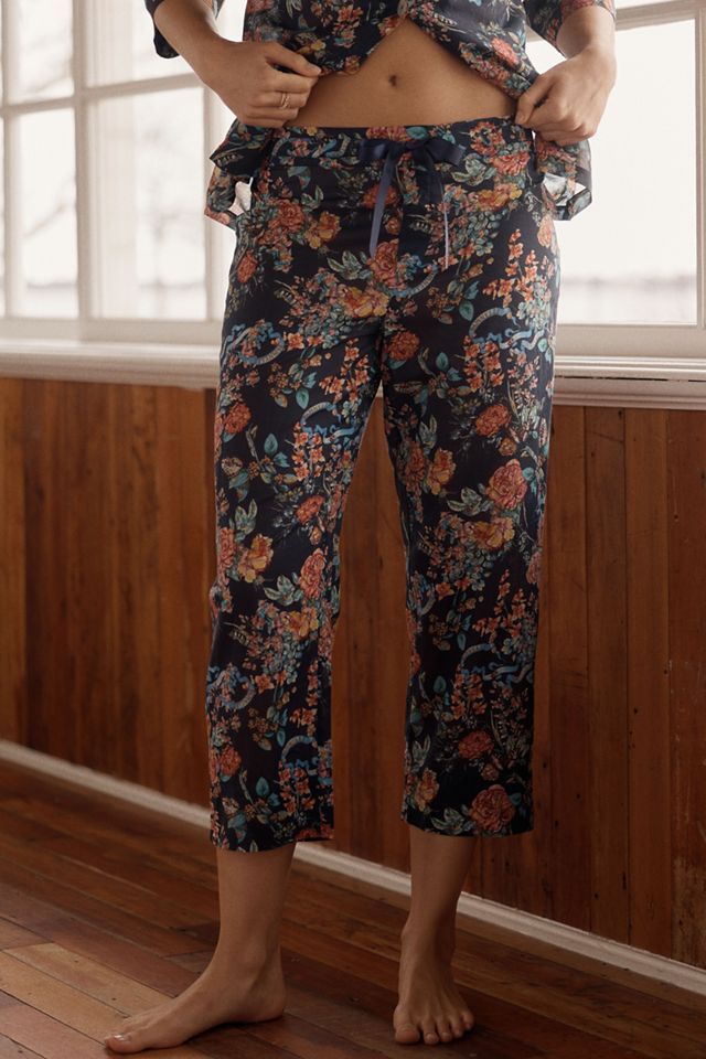 Papinelle Layla 100% Cotton Crop Pajama Set #3