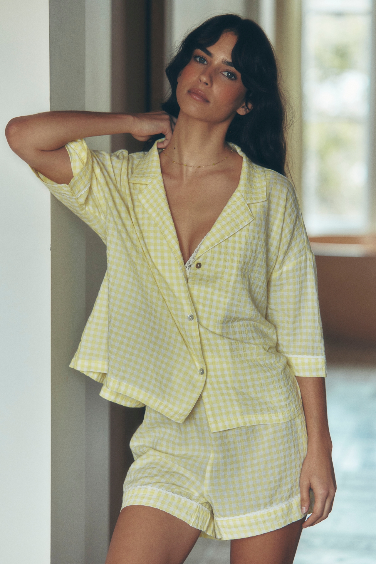 Papinelle Seersucker Pajama Set