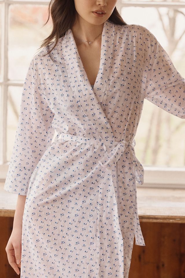 Papinelle Swiss Dot Lace Robe #1