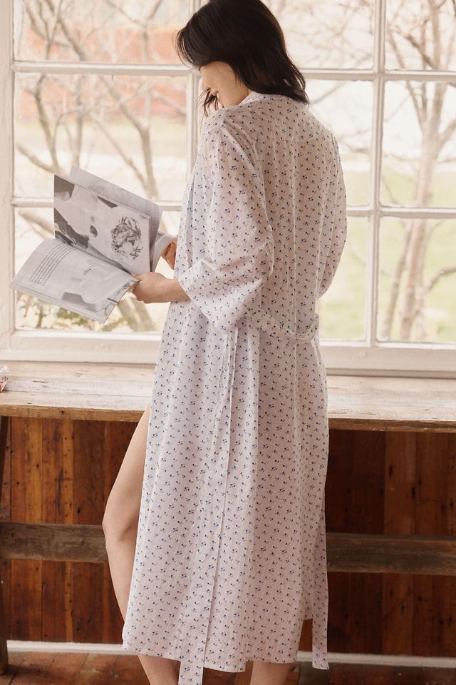 Papinelle Swiss Dot Lace Robe #2