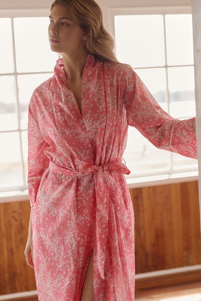 Papinelle Cheri Blossom Cotton Robe #1