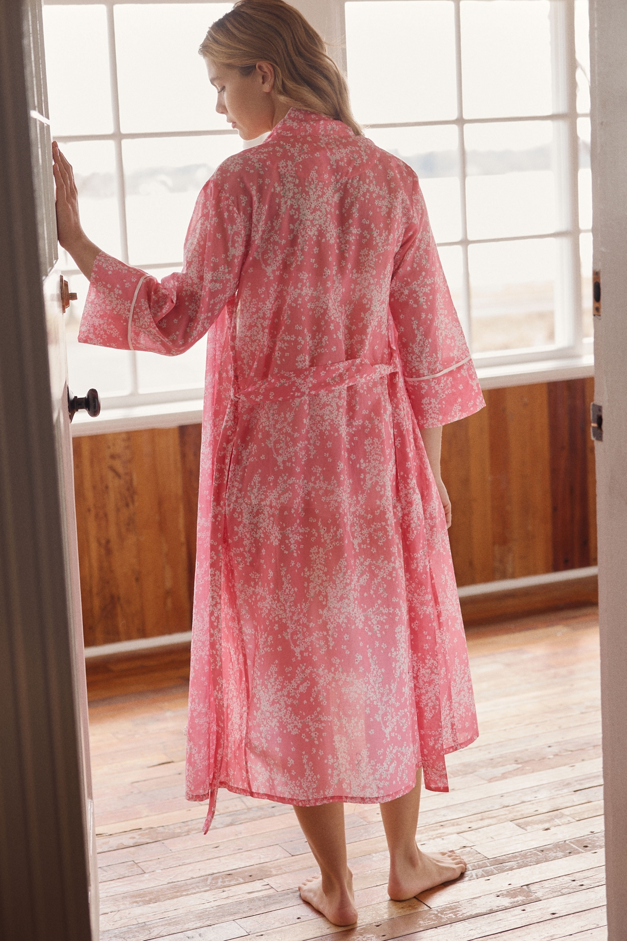 Papinelle Cheri Blossom Cotton Robe