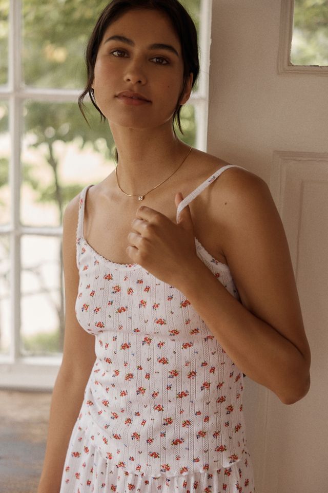 Imogen Cotton Pointelle Cami #2