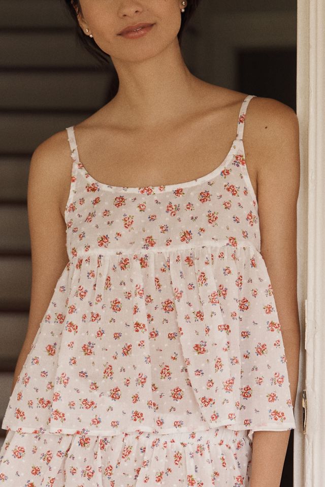 Papinelle Swiss Dot 100% Cotton Pajama Set #1