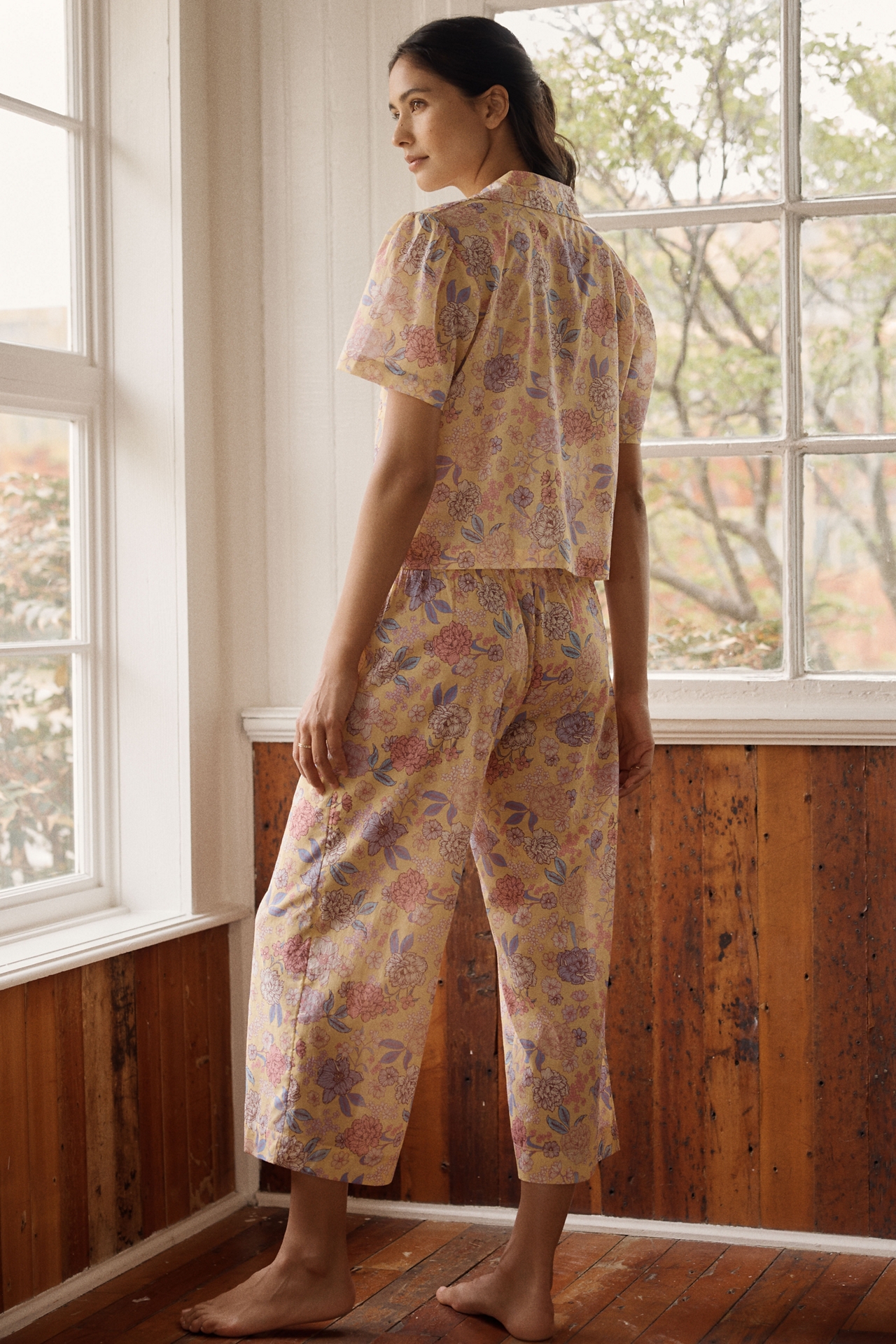Papinelle Karolina Cotton Crop Pajama Set