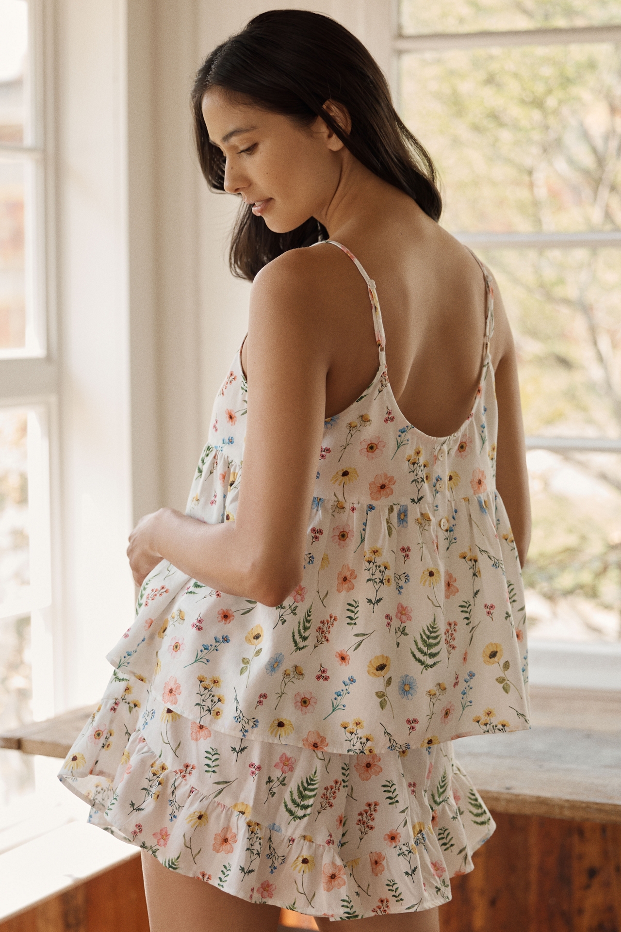 Papinelle Elodie Cotton Sateen Pajama Set