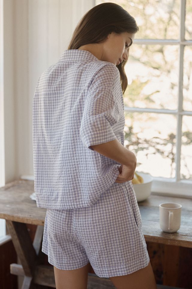 Papinelle Seersucker Pajama Set #2