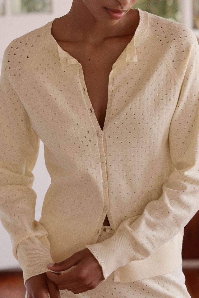 Papinelle Olivia Pointelle Cardigan #3