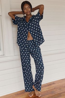 Papinelle Soft 100% Cotton Sateen Pajama Set