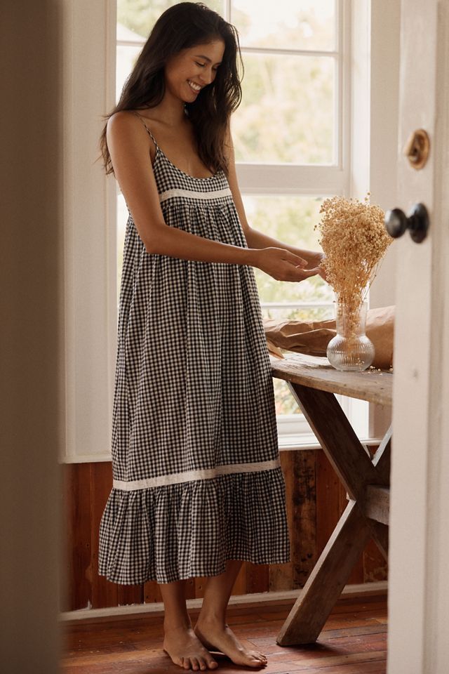 Papinelle Seersucker Lace Nightie #3