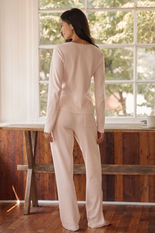 Papinelle Claire Soft Cotton Waffle Pajama Set #3