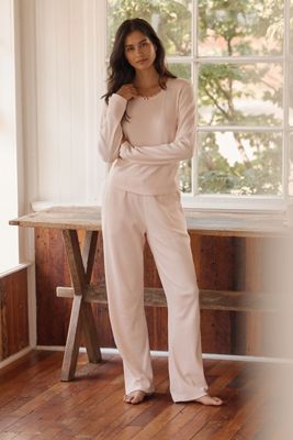 Papinelle Claire Soft Cotton Waffle Pajama Set