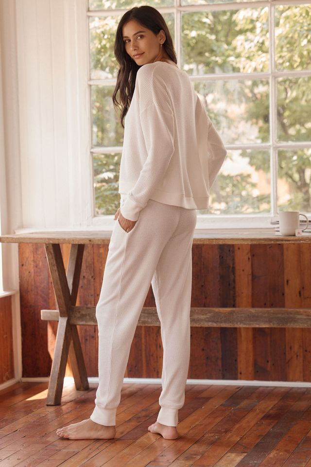 Papinelle Super Soft Waffle Pajama Set #2