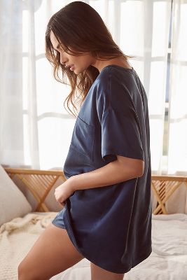 Lunya Washable Silk Tee Set | Anthropologie