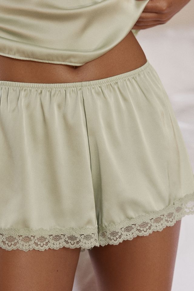 Waverles Elara Satin Cami And Shorts Pajama Set #1
