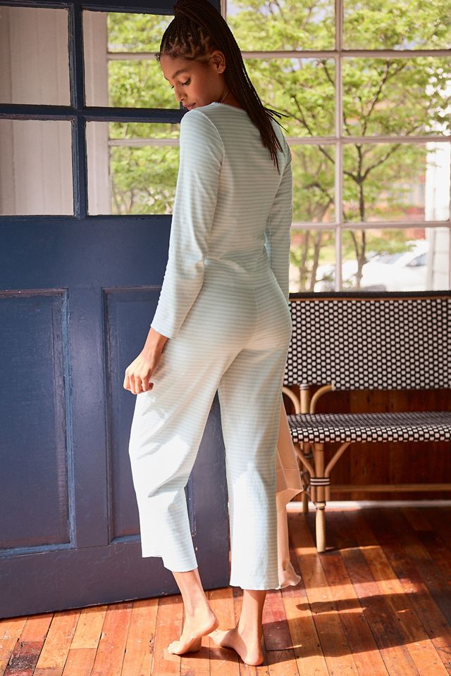 Cozyland by Morgan Lane Ellie Long-Sleeve Pajama Set | Anthropologie
