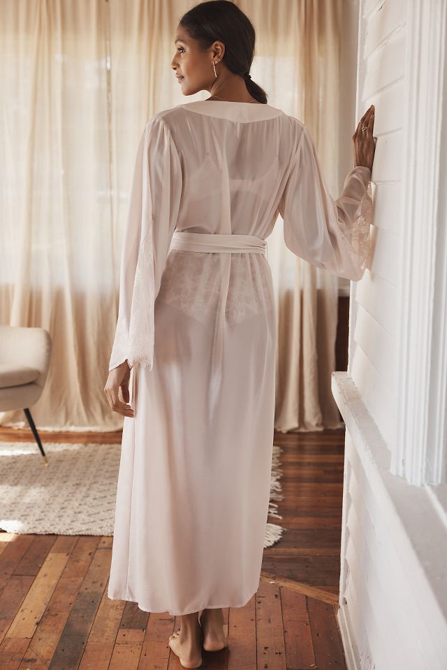 Anthropologie dressing clearance gown