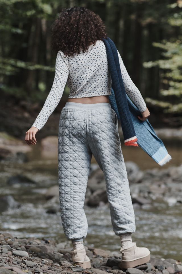 By Anthropologie Cozy Quilted Pants #3