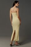 By Anthropologie Sleeveless Pointelle Slip Maxi Dress