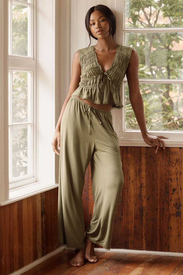 The Briar Smocked Vest Top #1