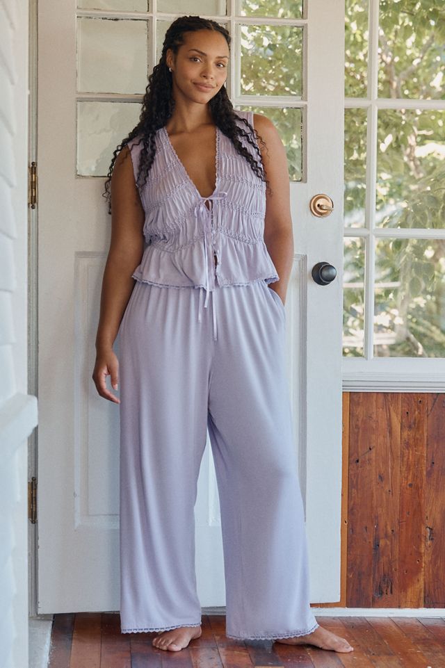 LyreBird Briar Smocked Cami in ModaLuxe #7