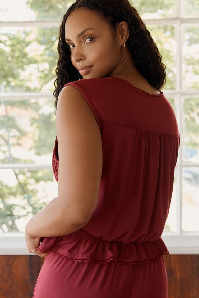 LyreBird Briar Smocked Cami in ModaLuxe #4
