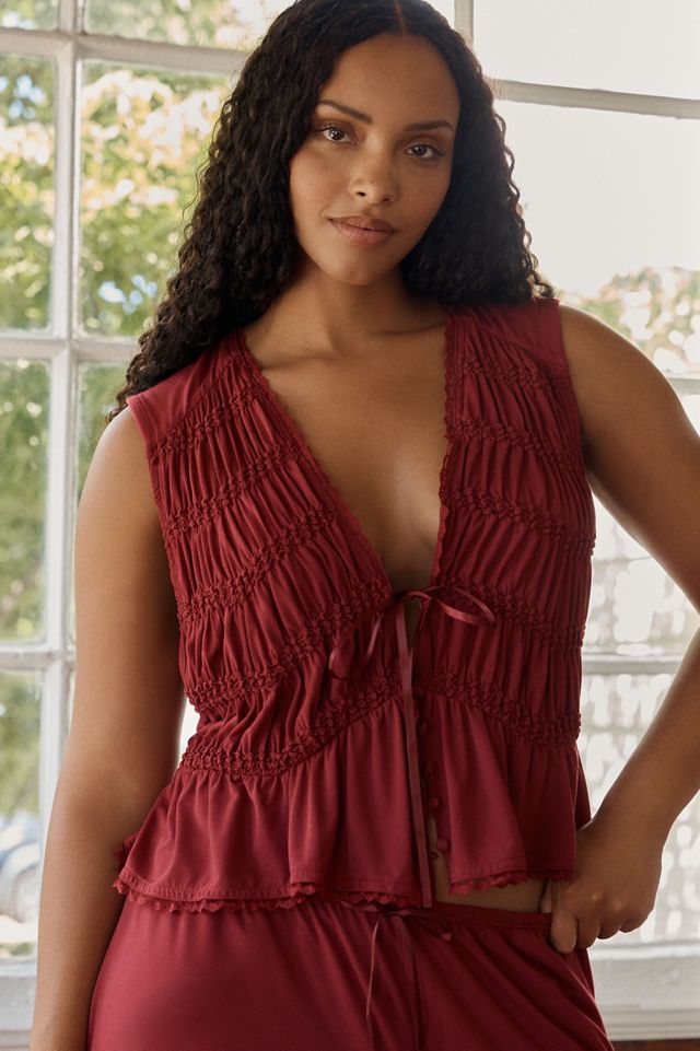 LyreBird Briar Smocked Cami in ModaLuxe #3