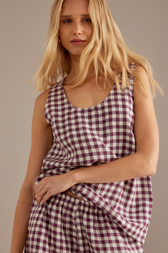 Piglet In Bed Linen Cami Pyjama Set #4