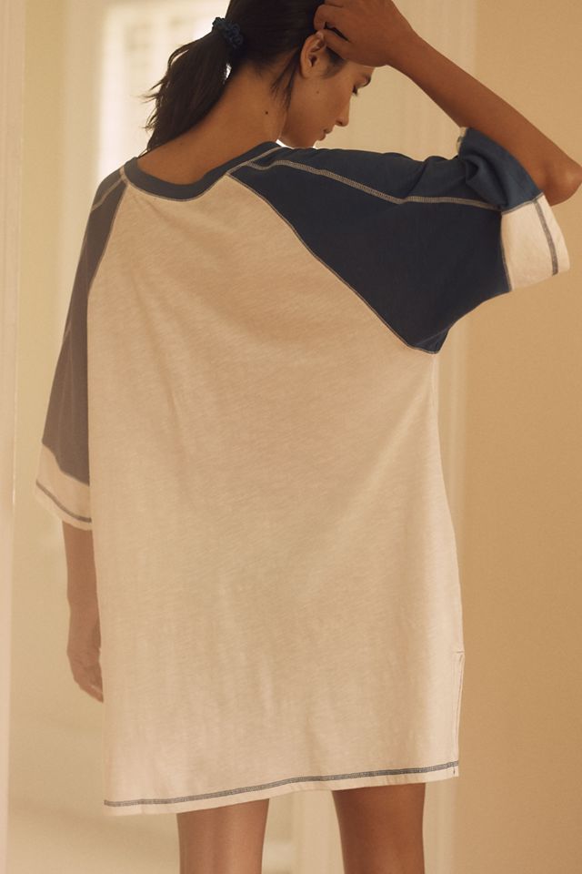 By Anthropologie Oversized Graphic Sleep T-Shirt #2