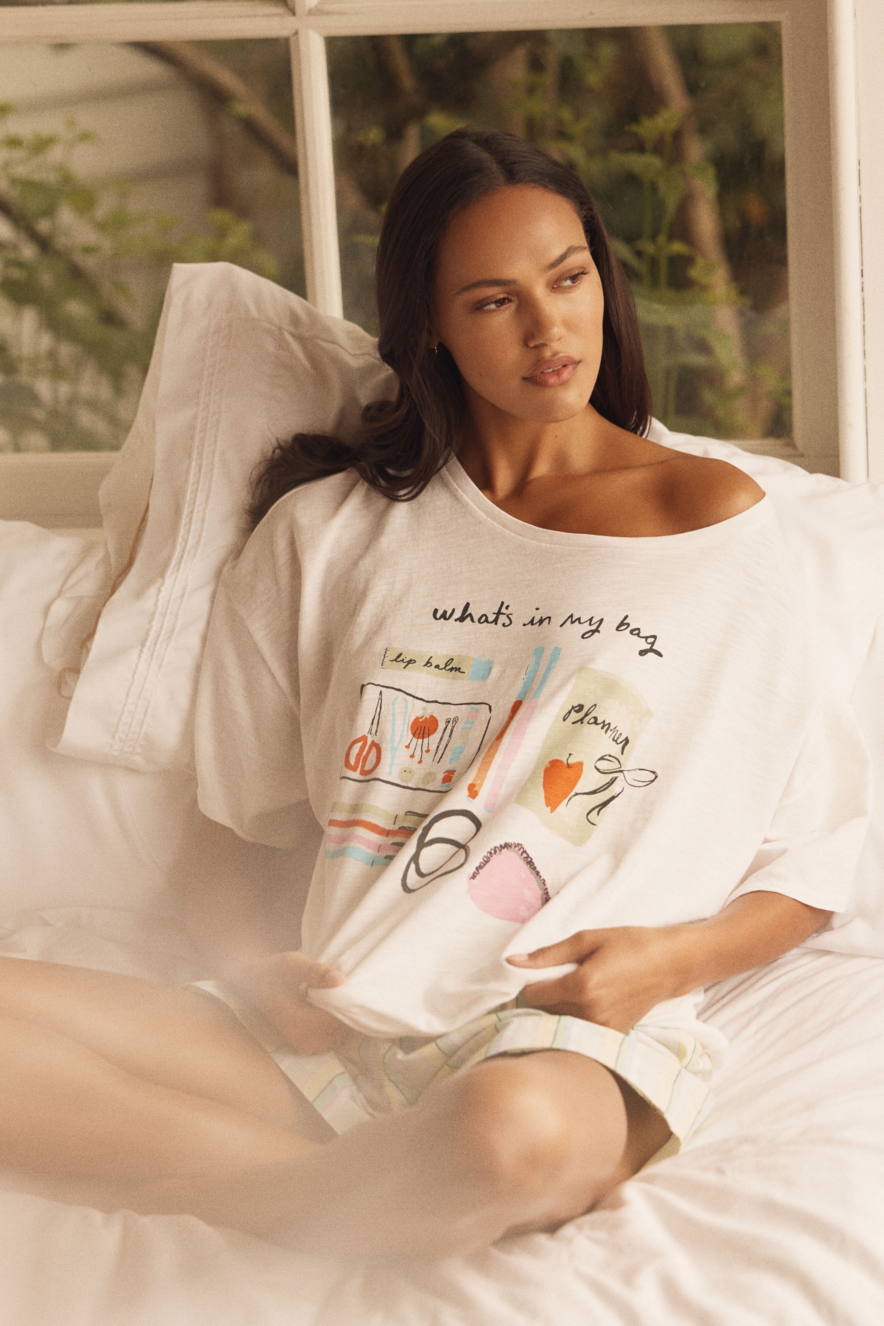 Phthalo Ruth x LyreBird Oversized Graphic Tee