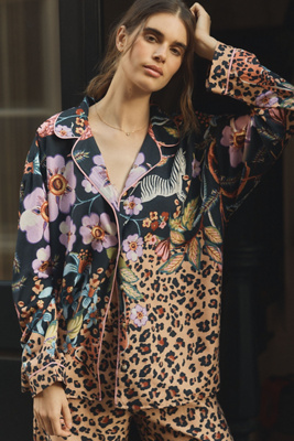 LyreBird Cloud Flannel Pajama Top product page