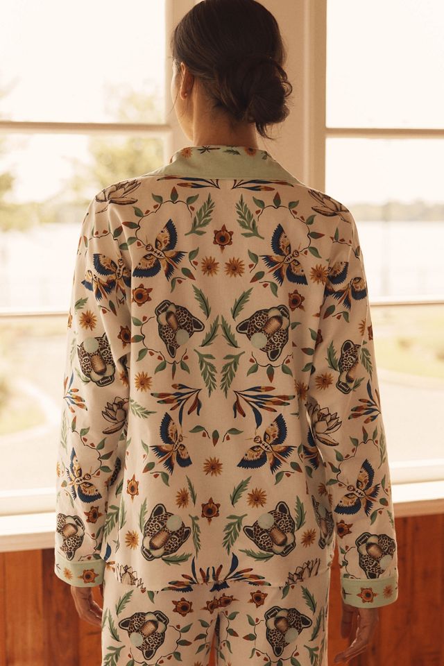 By Anthropologie Cloud Flannel Pajama Top #1