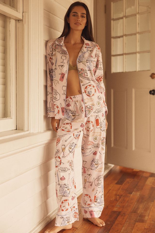 By Anthropologie Long-Sleeve Flannel Pyjama Shirt  #2