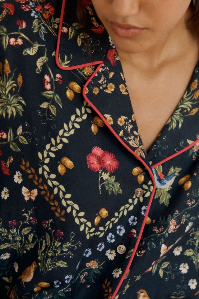 Camicia da Pigiama in Flanella a Maniche Lunghe LyreBird #1
