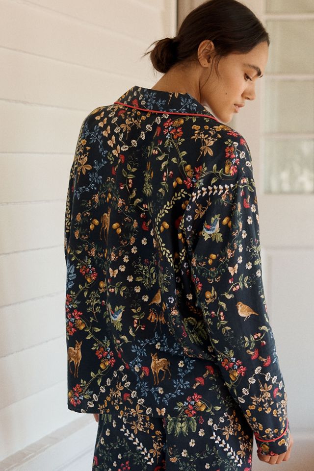 Camicia da Pigiama in Flanella a Maniche Lunghe LyreBird #3