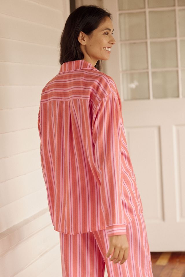 LyreBird Cloud Flannel Pajama Top #2