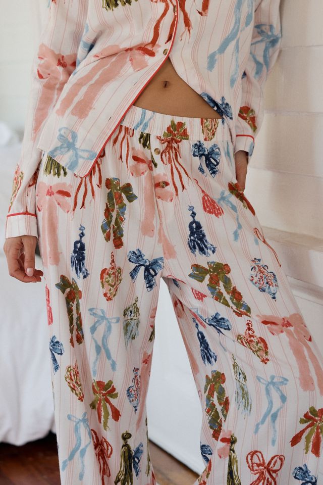 Bas de pyjama en flanelle LyreBird #1