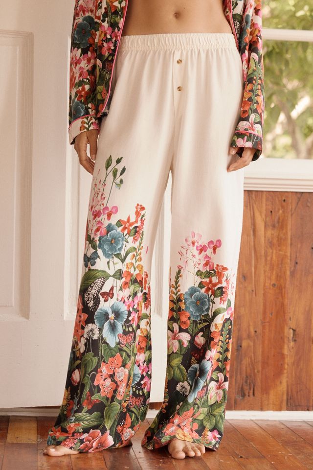 LyreBird Flannel Pyjama Bottoms #1