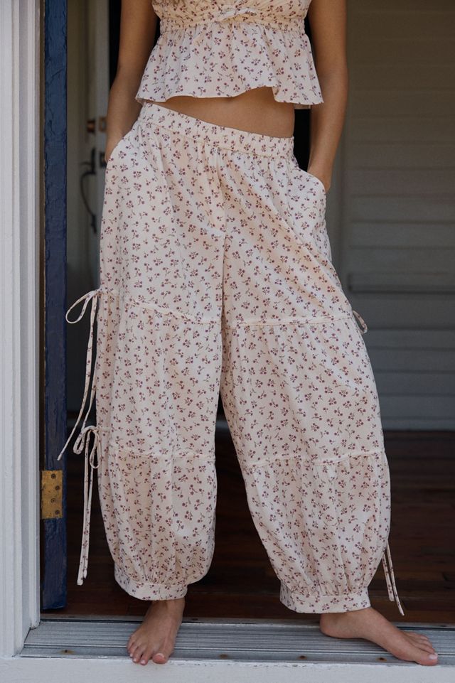 LyreBird 100% Cotton Flannel Harem Pants #3