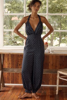 LyreBird Silken Scarf Jumpsuit 