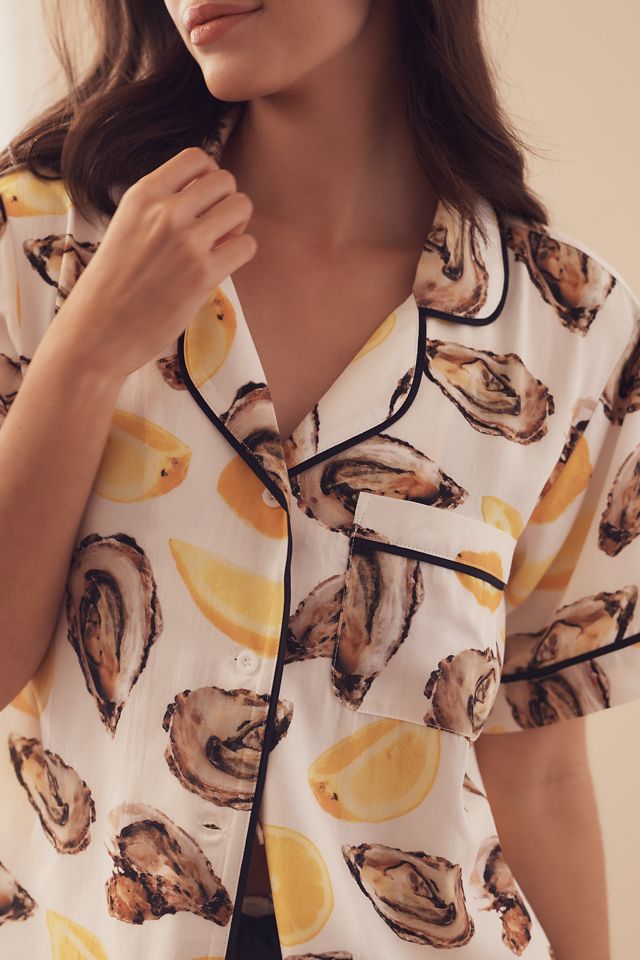 Katie Kime Oysters Pajama Set #3