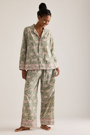By Anthropologie Cloud Flannel Pajama Pants