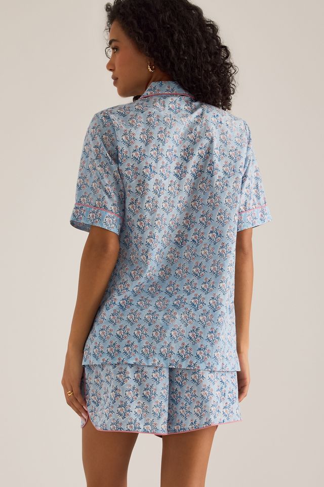 Ensemble pyjama court Mogra Dilli Grey #1
