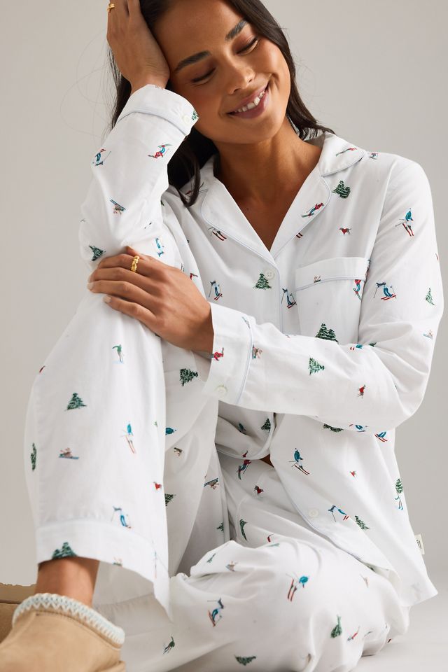 Chelsea Peers Ski Print Long Pyjama Set #3