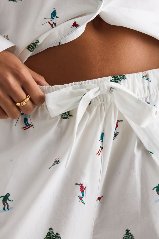 Chelsea Peers Ski Print Long Pyjama Set #4