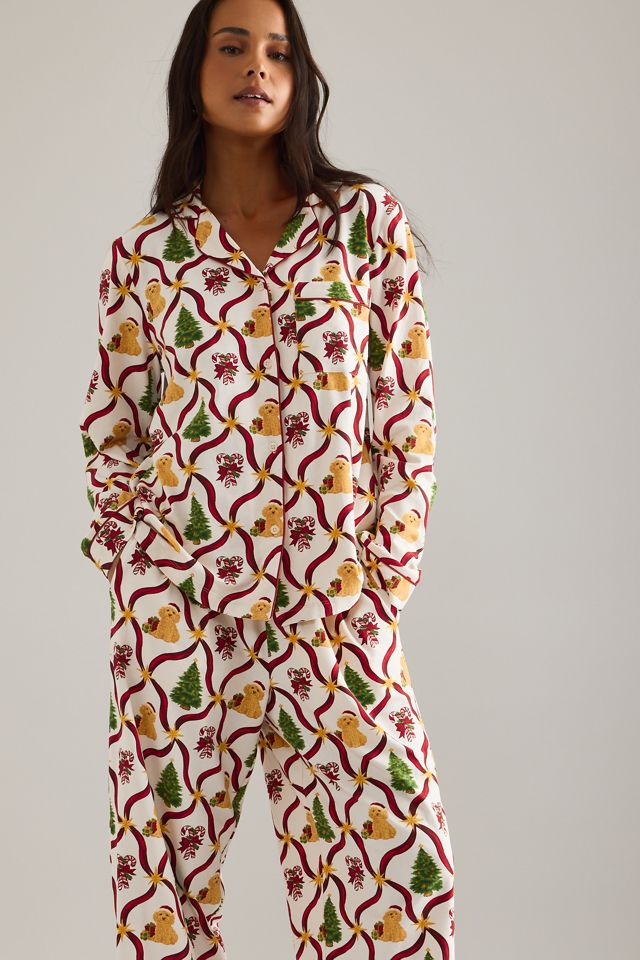 Pyjama Long Chelsea Peers Chiens de Noël #2