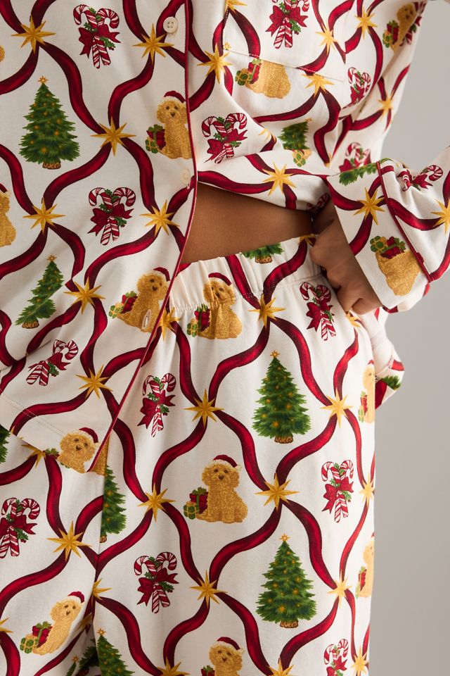 Pyjama Long Chelsea Peers Chiens de Noël #4