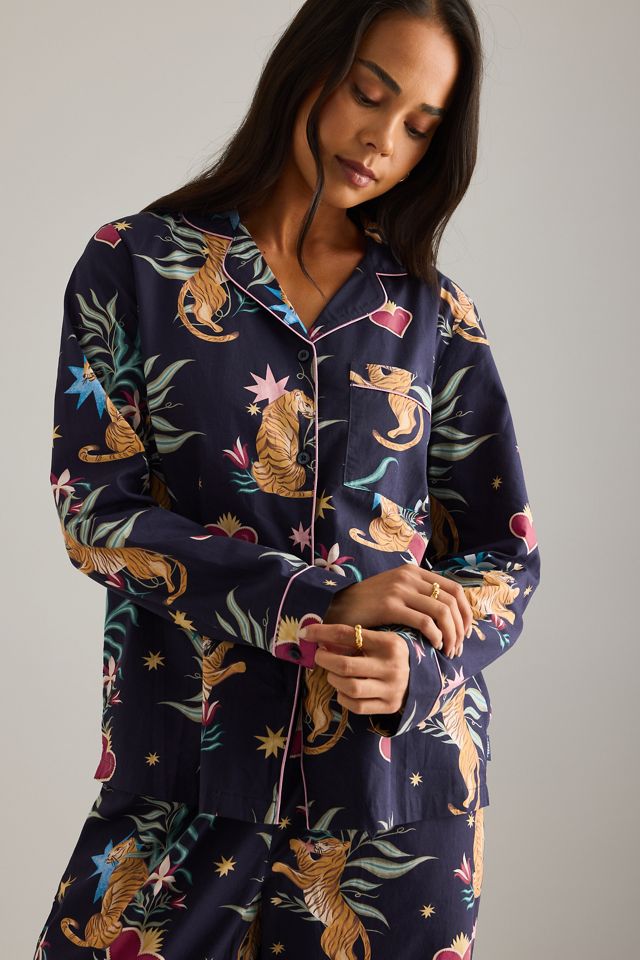Chelsea Peers Tiger Long Pyjama Set #2