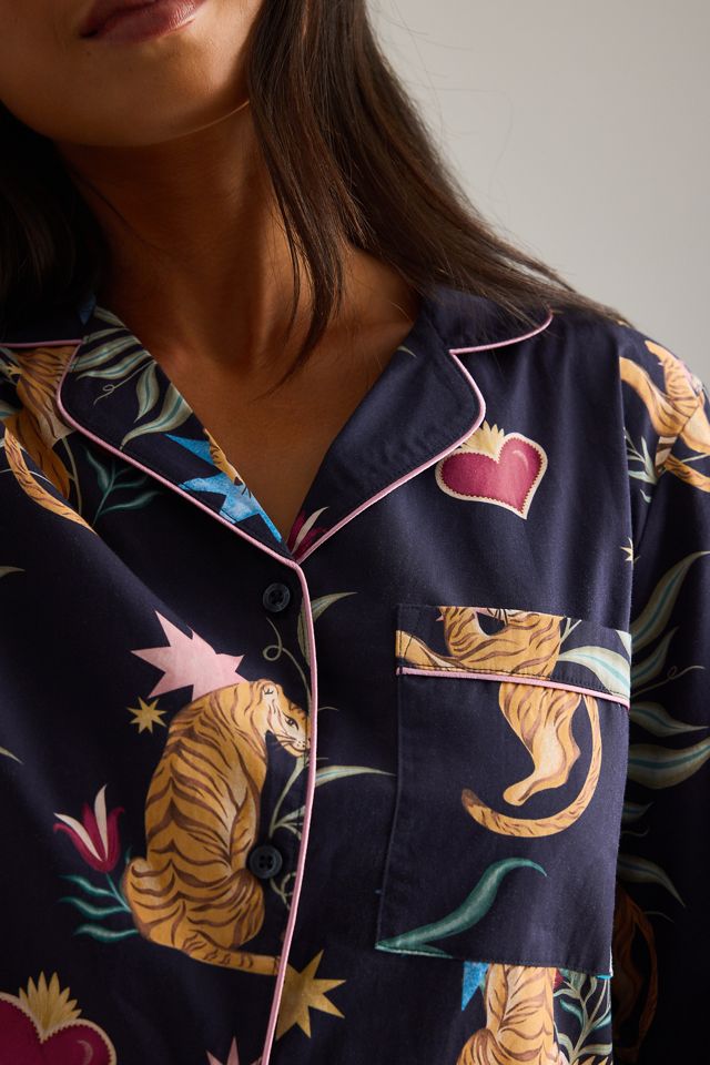 Chelsea Peers Tiger Long Pyjama Set #3