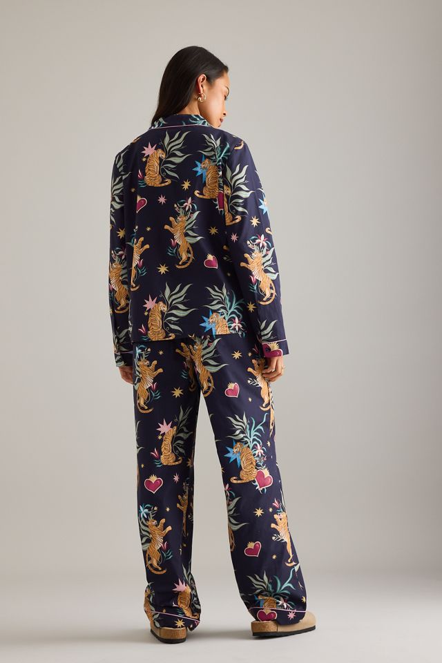 Chelsea Peers Tiger Long Pyjama Set #1